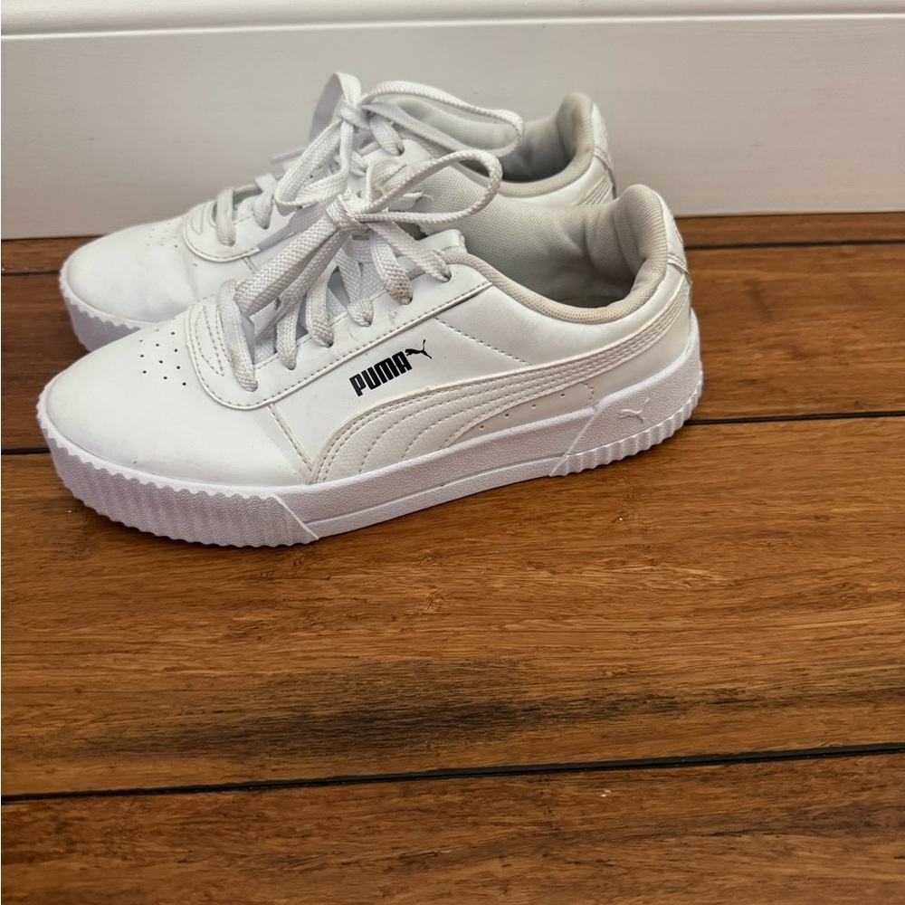 Puma Kids Classic White Sneakers